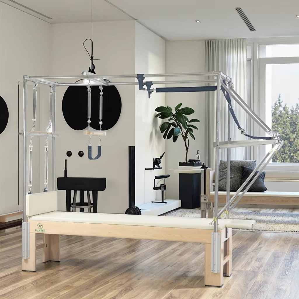 Health & Wellness Expo - Professional Commercial Durable Maple Pilates Reformer