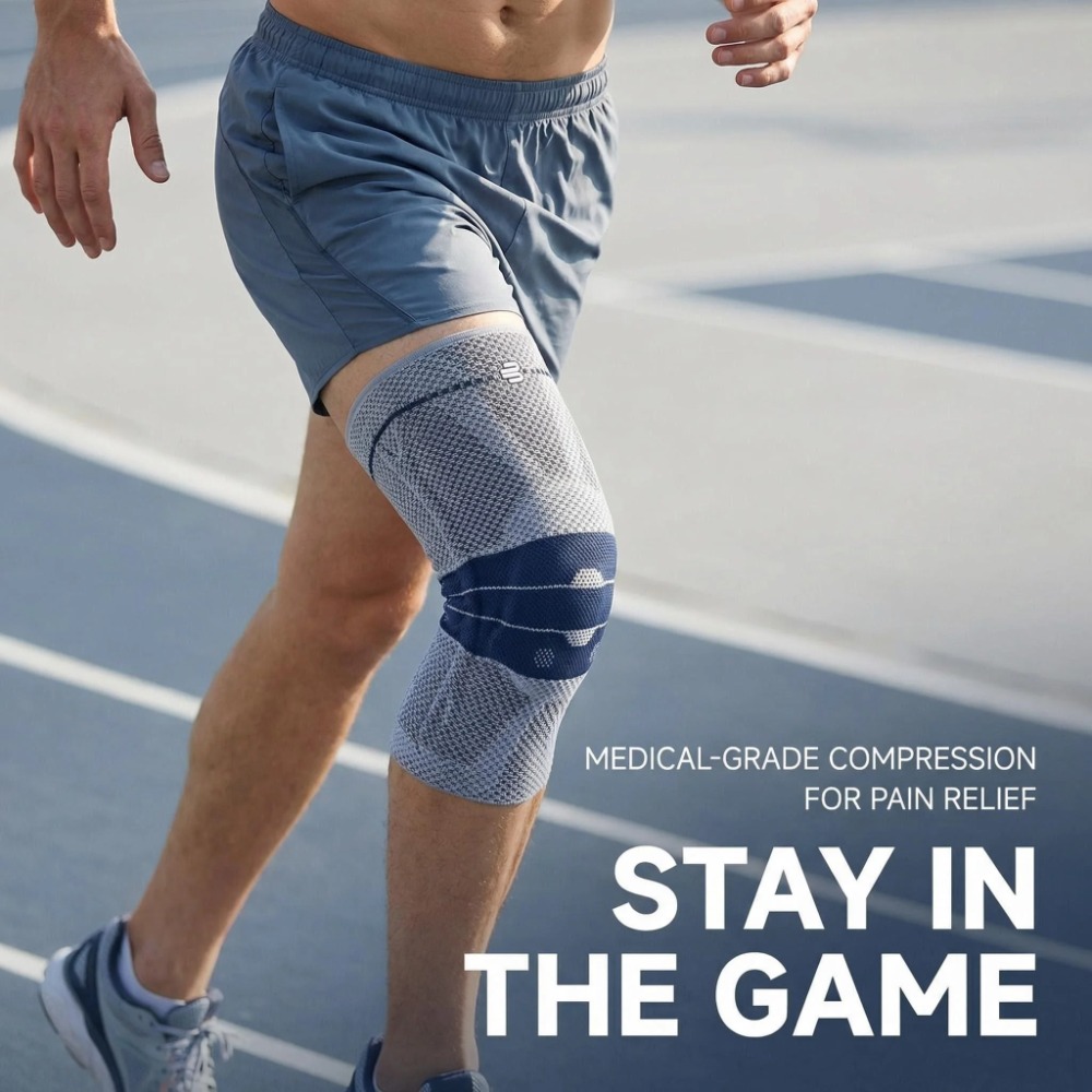 Luxury GenuTrain 8th Non‑Slip  - đánh giá và giá Compression Knee Sleeve