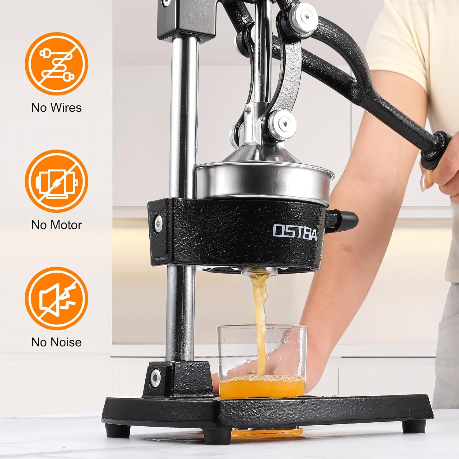 Cast Iron Manual Citrus Juicer - đánh giá và giá Cold Press Juicer