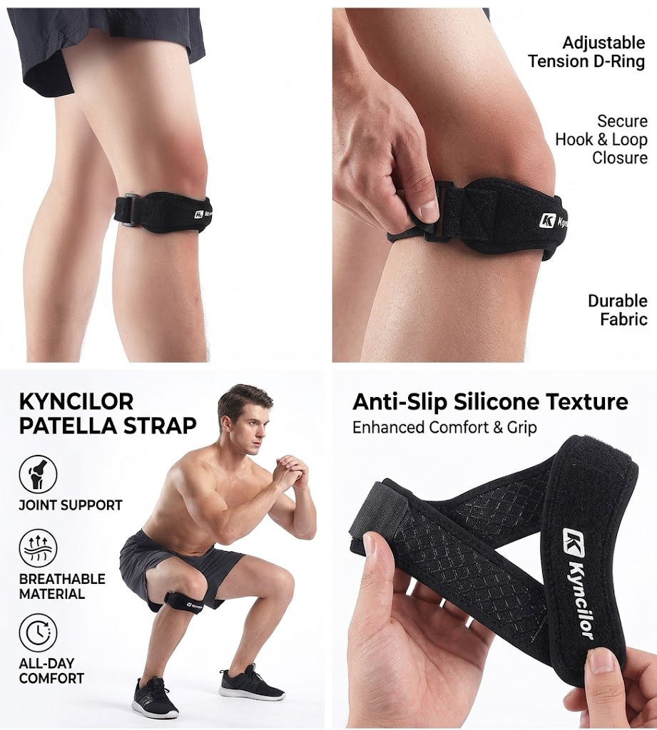 1 Sports Leg Sleeve, Full Leg  - đánh giá và giá Compression Knee Sleeve