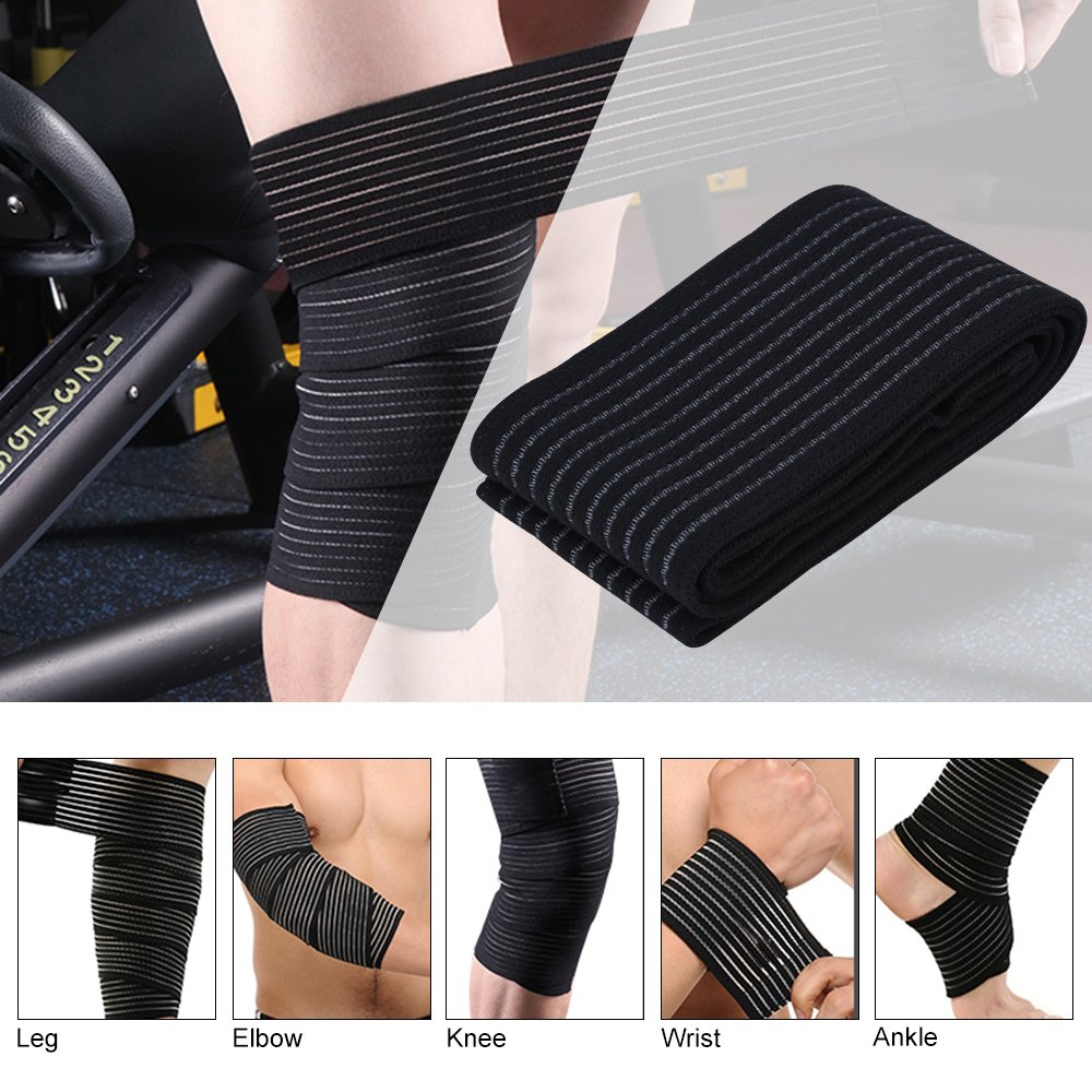 1PCS 40-300cm Compression Band - đánh giá và giá Compression Knee Sleeve